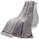 Wooline Vlněná deka šedá alpaka 140x200