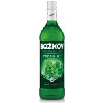Božkov Peprmint 19% 1 l (holá láhev) – Zboží Dáma