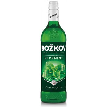 Božkov Peprmint 19% 1 l (holá láhev)