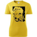 Žluté dámské tričko Einstein – Zboží Dáma