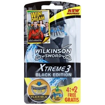 Wilkinson Sword Xtreme 3 Black Edition 6 Ks