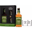 Jack Daniel's Apple 35% 0,7 l (dárkové balení 2 sklenice)