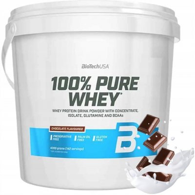 BioTech USA 100% Pure Whey 4000 g – Zbozi.Blesk.cz