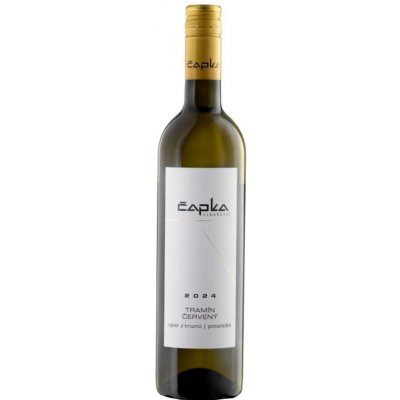 Vinařství Čapka Tramín Červený 12,5% 0,75 l (holá láhev) – Hledejceny.cz