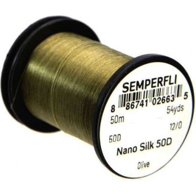 Semperfli Nit Nano Silk 50D 12/0 Olive – Hledejceny.cz