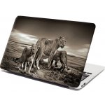 Sablio Samolepka na notebook Lvice a lvíčata - 29x20 cm – Zboží Živě