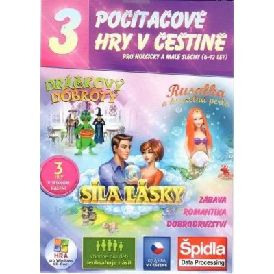 Dráčkovy dobroty + Síla lásky + Rusalka a kouzelná perla – Sleviste.cz