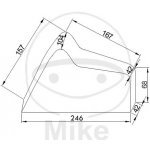 JMP vnitřní Krycí plachta na motorku šedá XL | Zboží Auto