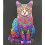 Kruzzel 22878 Dřevěné kočka 38 x 24 cm 130 dílků – Zboží Dáma Kruzzel 22878 Dřevěné kočka 38 x 24 cm 130 dílků – Zboží Dáma