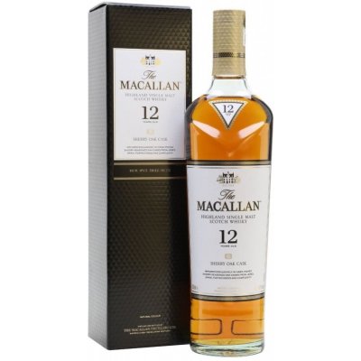 Macallan Sherry Oak 12y 40% 0,7 l (holá láhev) – Zboží Mobilmania