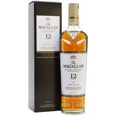 Macallan Sherry Oak 12y 40% 0,7 l (holá láhev) – Hledejceny.cz