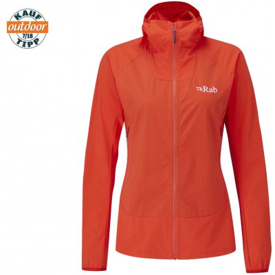 Rab Womens Borealis Jacket Red Grapefruit – Zboží Mobilmania