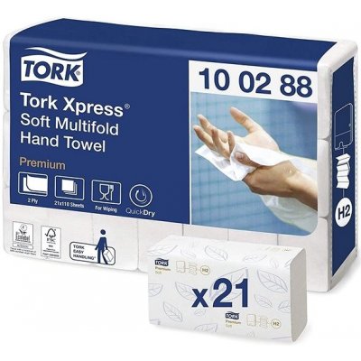 TORK Xpress Soft Multifold Premium H2 – Zbozi.Blesk.cz