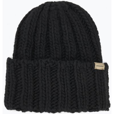 Woolrich Dámská zimní čepice Chunky Beanie black – Hledejceny.cz