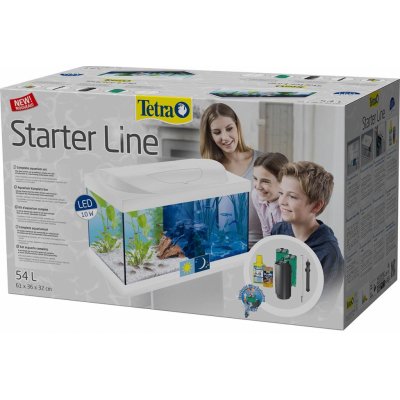 Tetra Starter Line LED akvárium bílé 54 l – Zboží Dáma