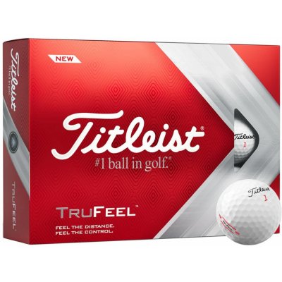 Titleist TruFeel 2022 bílé 3 ks