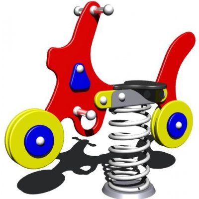 Playground System pružinová houpačka Motorka B – Zboží Mobilmania