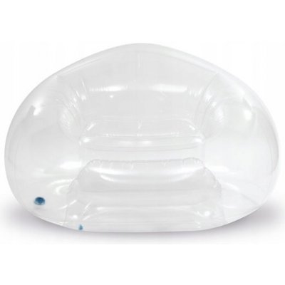 Nafukovací křeslo INTEX 66500 TRANSPARENT BEANLESS BAG – Zbozi.Blesk.cz