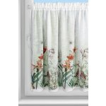 EUROFIRANY KRÁTKÁ ZÁCLONA NA PÁSCE NEMEZJA 150X90 CM KVĚTY – Hledejceny.cz