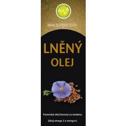 AWA superfoods lněný olej Raw 0,25 l