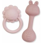Tiny Treasures Saro Baby sada chrastítek Pink – Hledejceny.cz