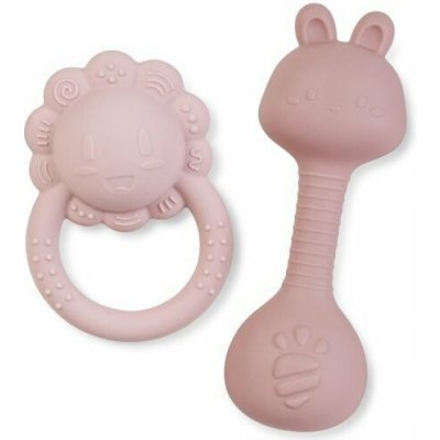 Tiny Treasures Saro Baby sada chrastítek Pink – Hledejceny.cz