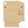 Svorkovnice Weidmüller SAK Series, Accessories, End plate, 1,5 mm, Beige, Direct mounting AP ASK1 0380360000 20 ks