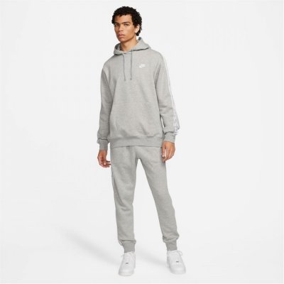 Nike Club Fleece Men's Graphic Hooded Tracksuit Dk Grey/White – Zboží Mobilmania