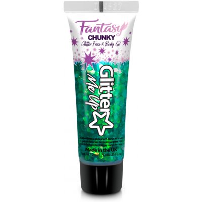 PaintGlow Glitrový Gel Leprechaun zelený Fantasy Chunky 12 ml – Zboží Dáma