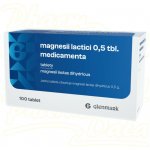 MAGNESII LACTICI 0,5 TBL. MEDICAMENTA POR 0,5G TBL NOB 100 – Hledejceny.cz