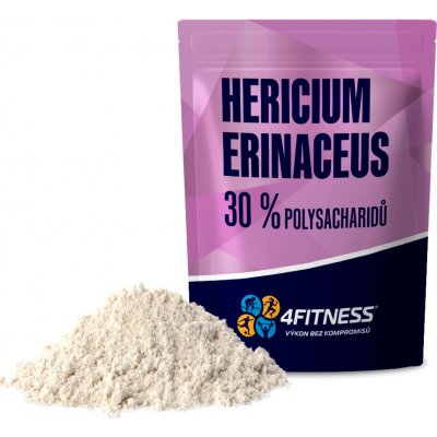 4Fitness Hericium erinaceus Korálovec ježatý 100 g – Hledejceny.cz