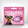 Antiparazitika Tickless pet Ultrazvukový odpuzovač klíšťat a blech pro psy barvy pink 1 kus