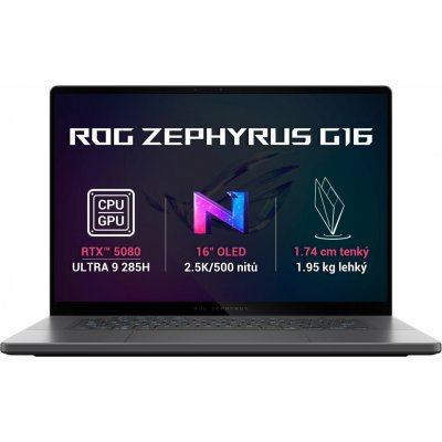 Asus ROG Zephyrus G16 GU605CW-QR204 – Zbozi.Blesk.cz