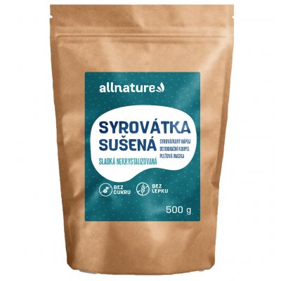 Allnature Syrovátka sušená 500 g – Sleviste.cz