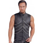 NEK Sleeveless Cool Matte Look Shirt with Chains 2162008 Black – Sleviste.cz