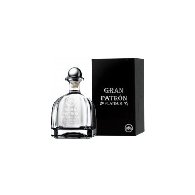Patron GRAN Platinum Tequila 40% 0,7 l (tuba) – Zbozi.Blesk.cz