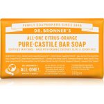 Dr. Bronner´s tuhé mýdlo Citrus-Orange 140 g – Zboží Dáma