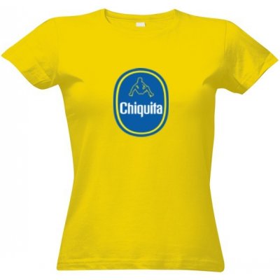 Tričko s potiskem Chiquita dámské Žlutá