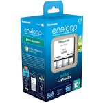 Panasonic Eneloop Basic Charger + 4x Panasonic Eneloop 1900mAh K-KJ51MCC40E – Hledejceny.cz