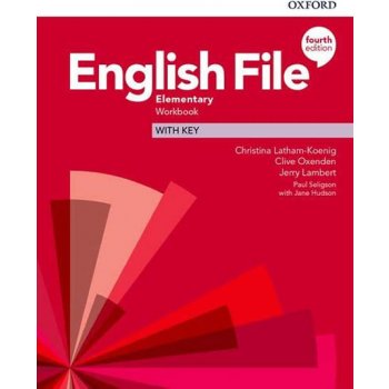 English File Fourth Edition Elementary Workbook with Answer Key