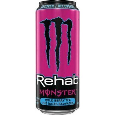 Monster CA Rehab Wild Berry Tea 458 ml – Sleviste.cz
