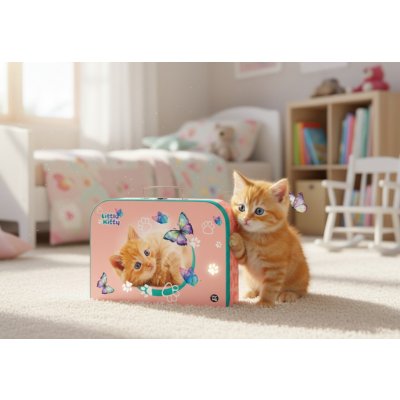 Oxybag Kufřík kufr lamino 34 cm Kočka 3-01726 – Hledejceny.cz