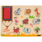 Woody Razítka Exotická zvířata – Sleviste.cz