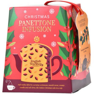 English Tea Shop Panettone box 10 pyramidových sáčků – Zboží Dáma