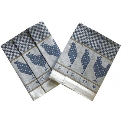 Svitap sleepwell Slepičky 50×70 cm 3 ks modré – Sleviste.cz