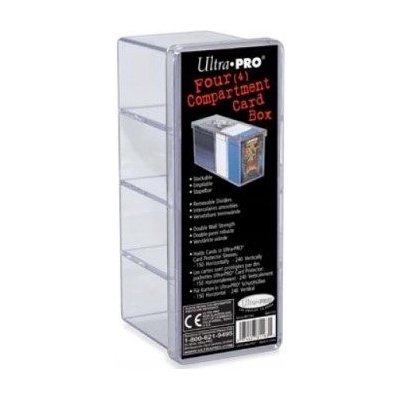 Ultra Pro plastová čtyřdílná 240 karet Krabička – Zboží Mobilmania
