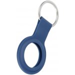 PTK Silikonové pouzdro držák s kroužkem pro Apple AirTag modrý 5903396219542 – Zboží Živě