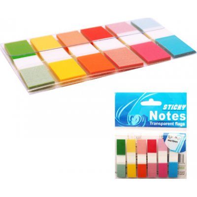 Blok lepicí NEON záložka PVC 6 x 10x 44 mm – Hledejceny.cz