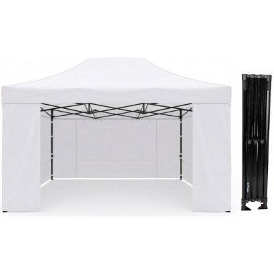 TENTino STEEL HEXAGON 3x4,5 m 1A - BÍLÁ – Hledejceny.cz