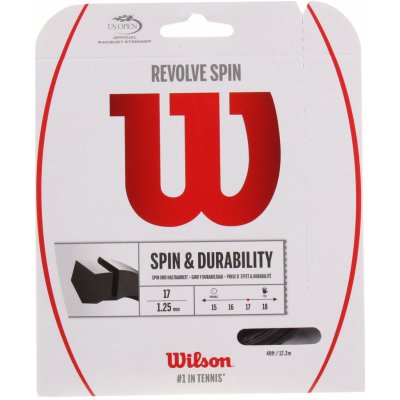 Wilson Revolve Spin 12,2m 1,25 mm – Zboží Dáma